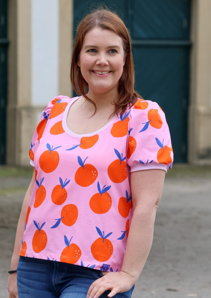 E-book Konfetti Patterns damesshirt Ida, Duits