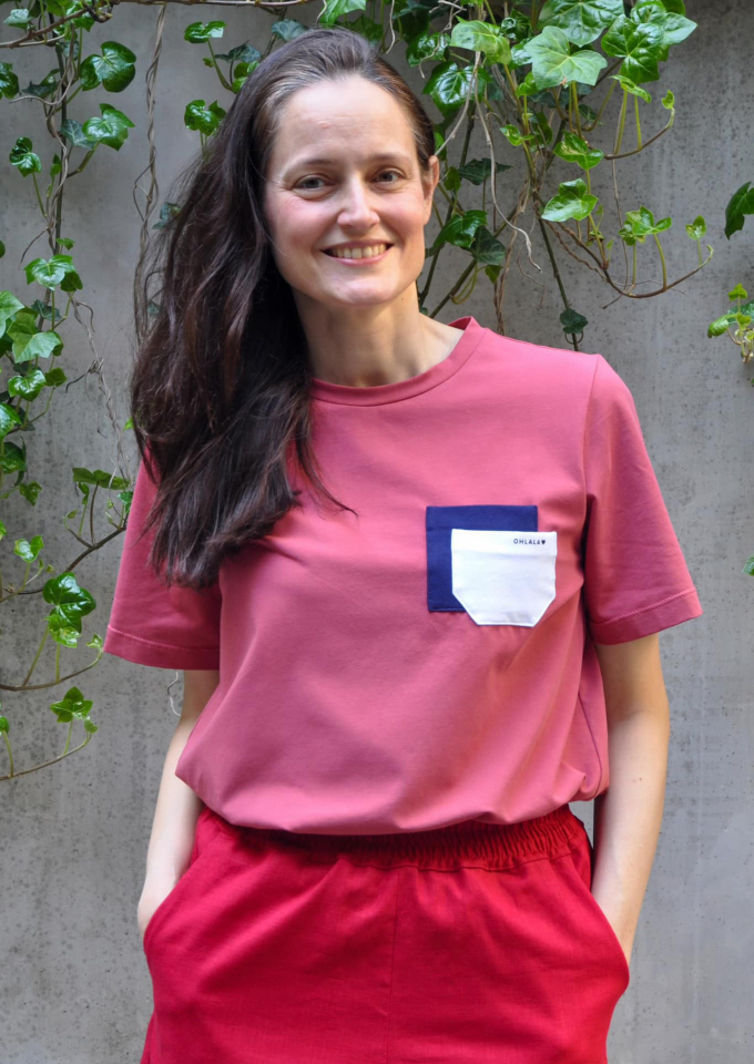 E-book Konfetti Patterns damesshirt Ilse, Duits