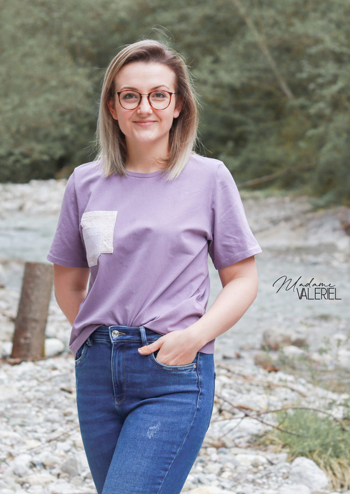 E-book Konfetti Patterns damesshirt Ilse, Duits