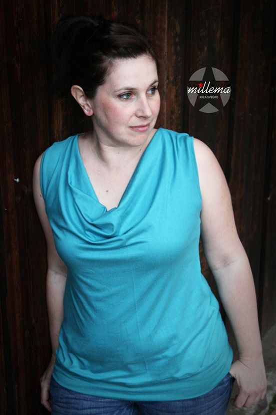 Ebook patron t-shirt femme Ella Konfetti Patterns, en allemand