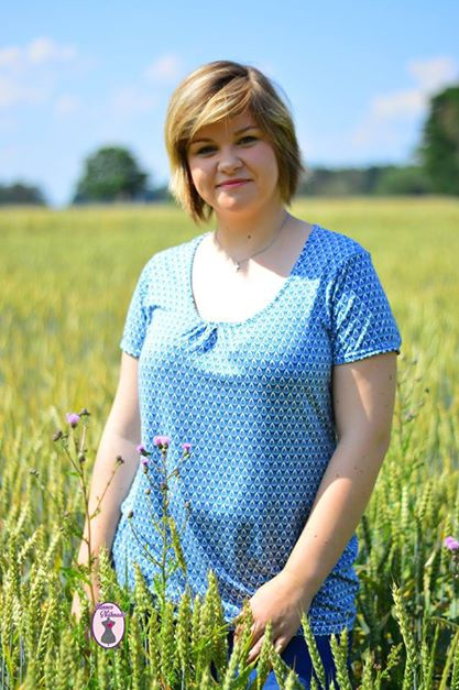 E-book Konfetti Patterns Dames shirt Doro, Duits