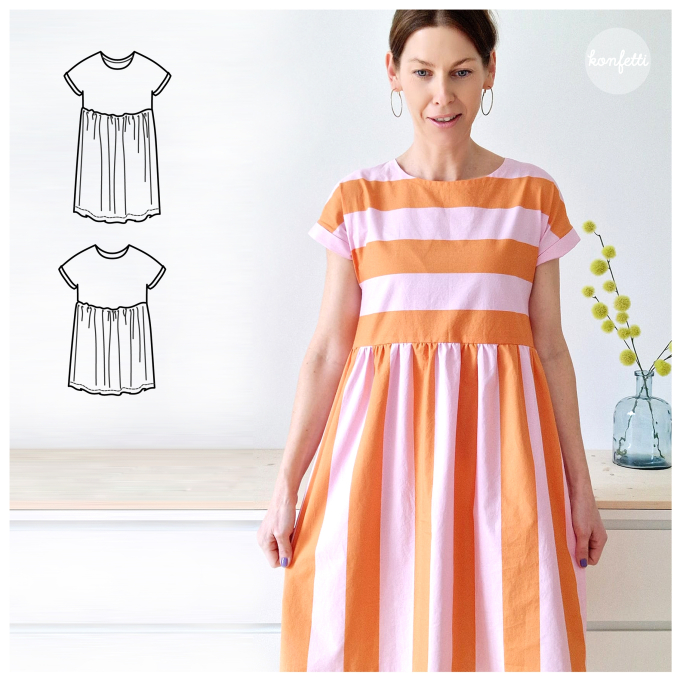 E-Book Konfetti Patterns Liese Damenkleid