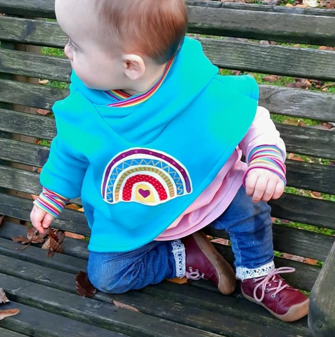 E-Book Küstenschnitt Capehoodie Larena Kids