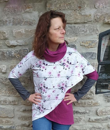 E-Book Küstenschnitt Dames Capehoodie Larena, duits