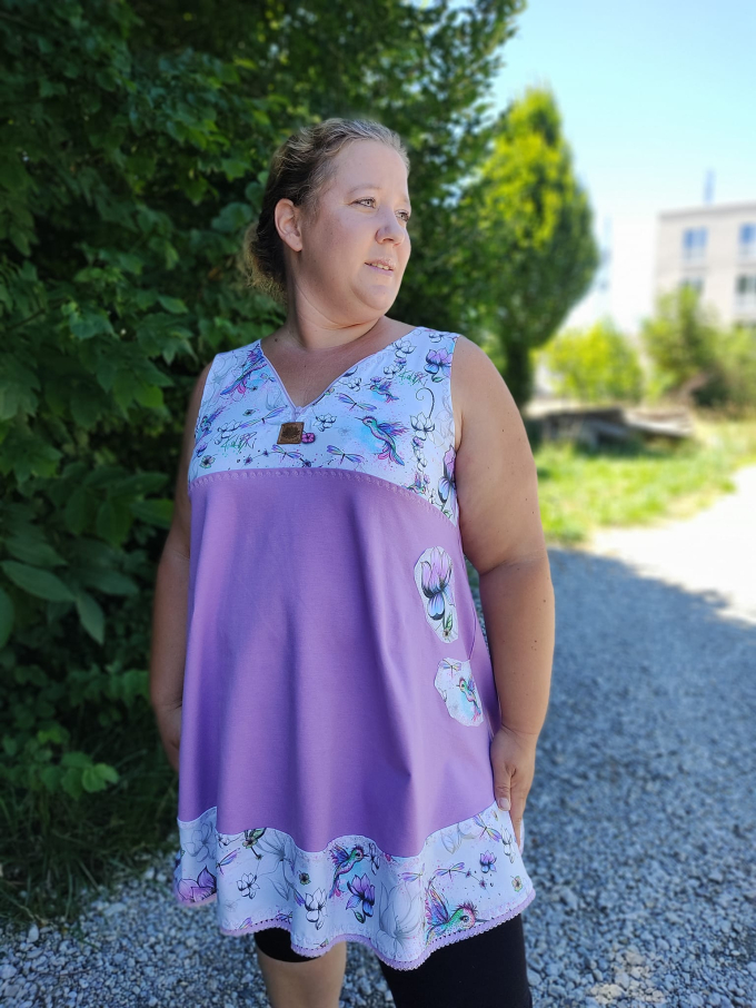 E-Book Küstenschnitt Dames Shirt met ritssluiting Sontje Curvy, duits