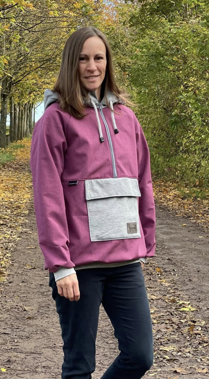 E-Book Küstenschnitt Damen Windbreaker Vindjakke, german