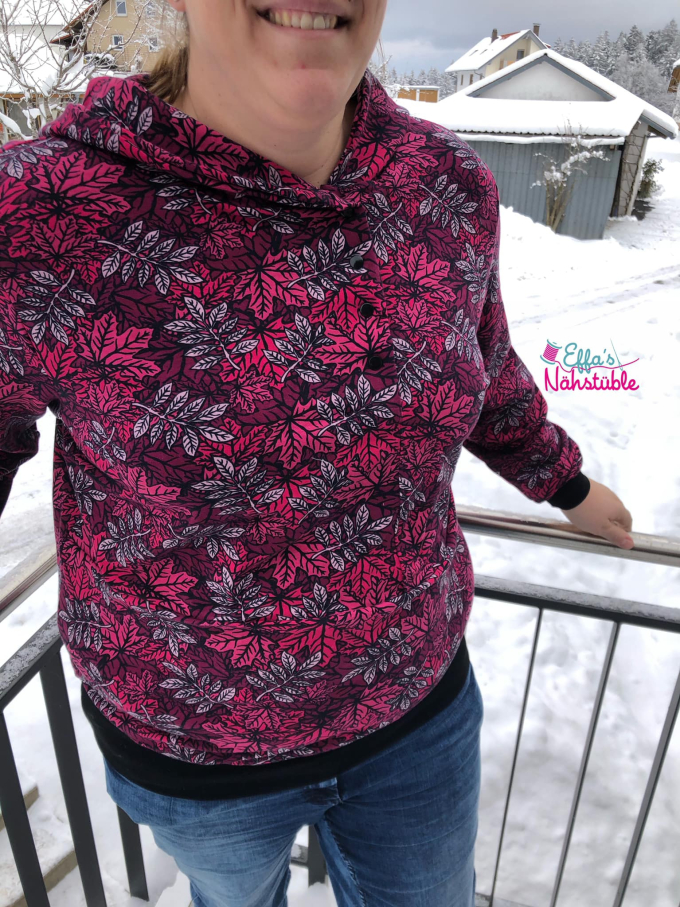 E-Book Küstenschnitt Dames hoodie Meine Ylvie Curvy, duits