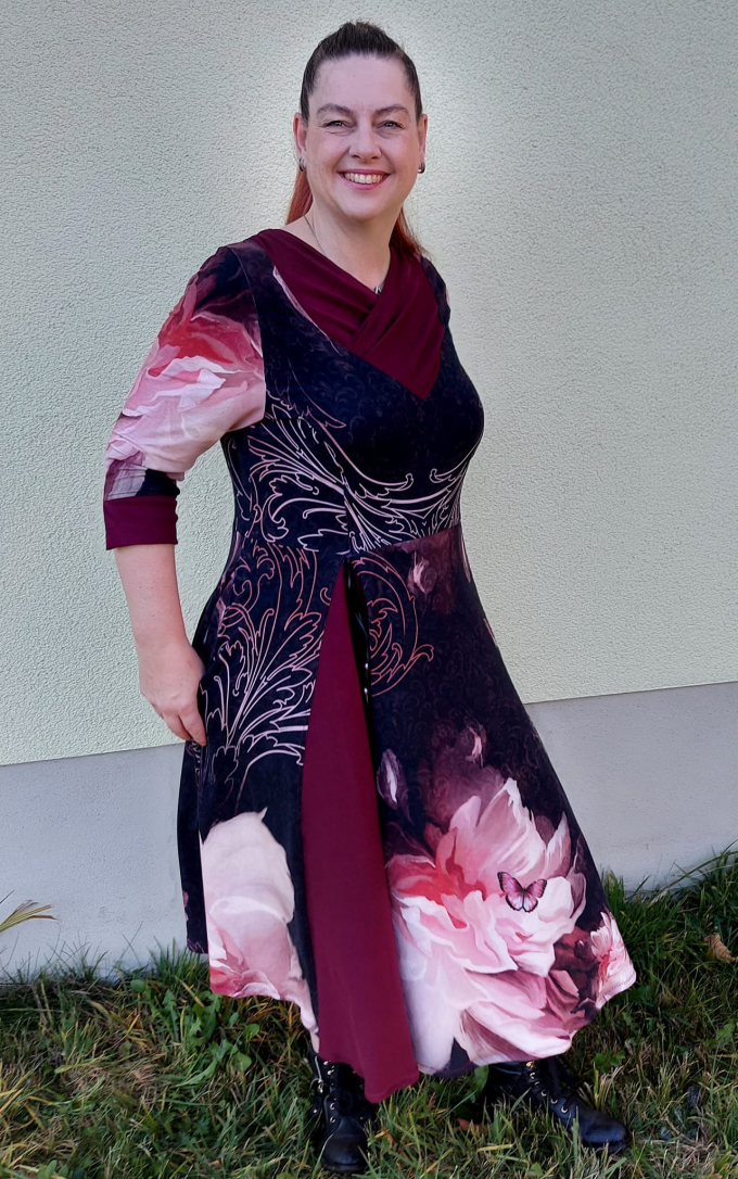 E-Book Küstenschnitt Damenkleid Valentina Curvy