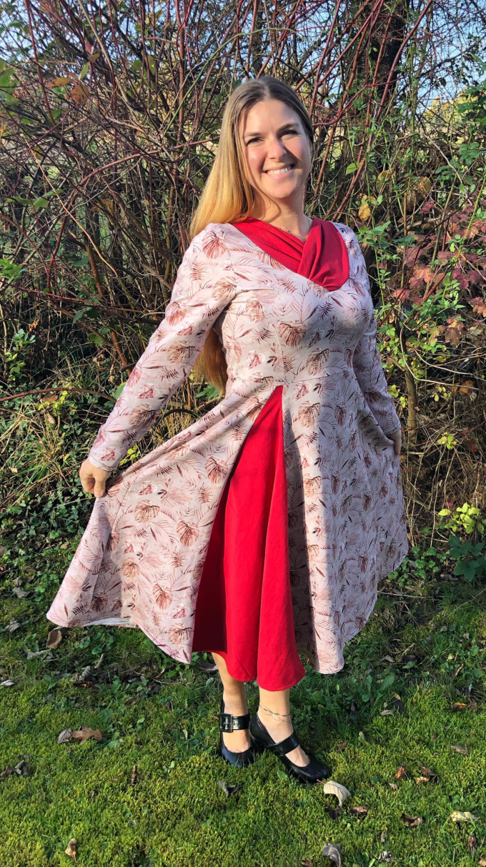 E-Book Küstenschnitt Damenkleid Valentina Curvy