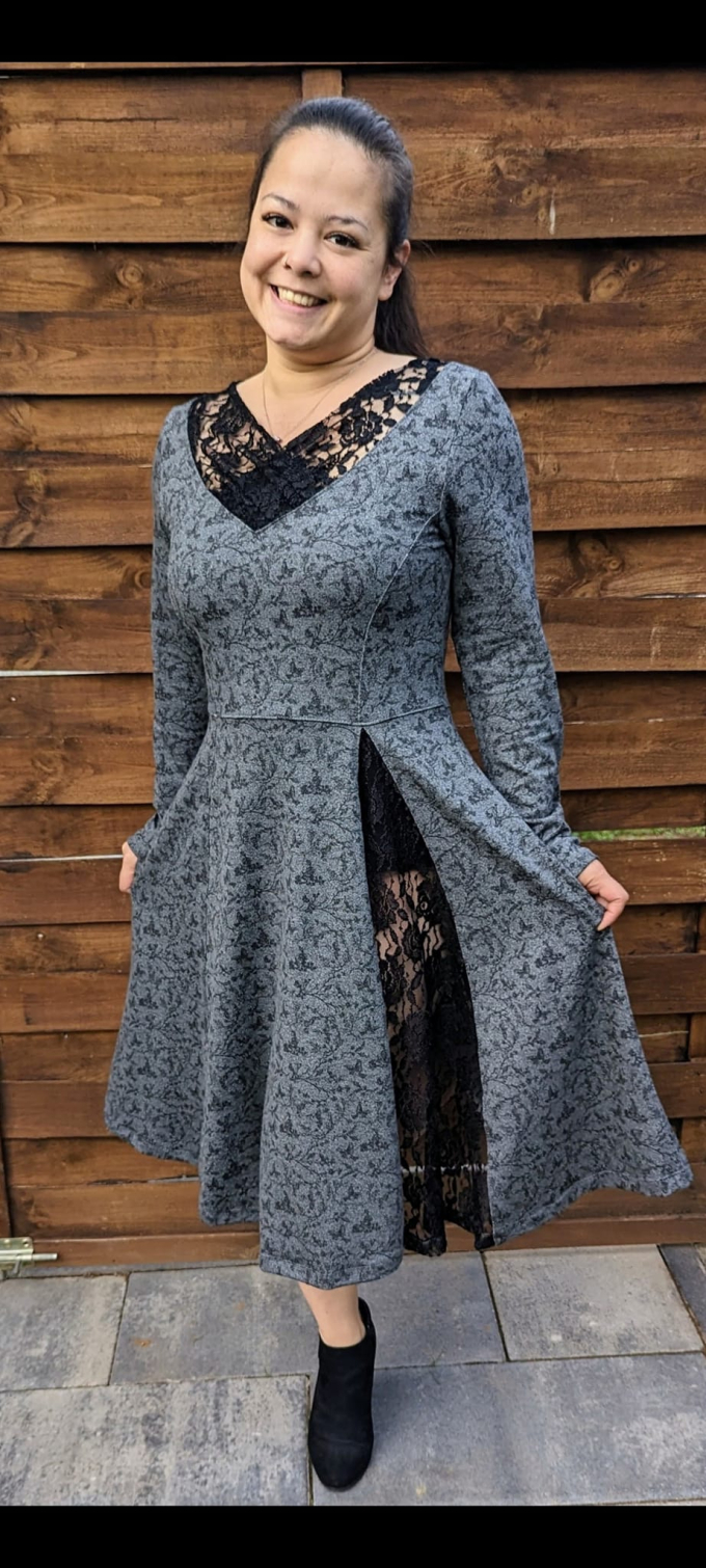 E-Book Küstenschnitt Damenkleid Valentina Curvy