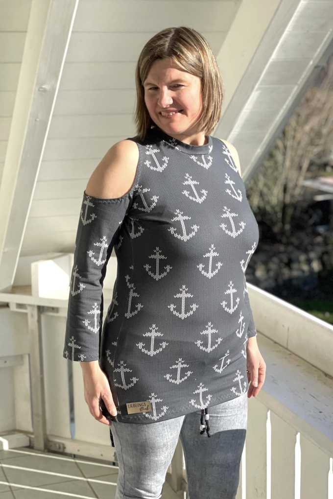 Ebook patron t-shirt femme Brinja Küstenschnitt, en allemand