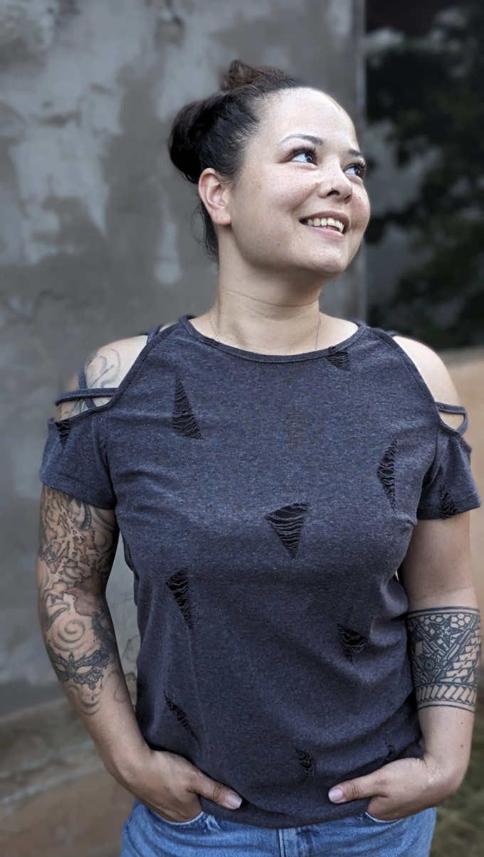 E-book Küstenschnitt Shirt Dames Lilo, Duits
