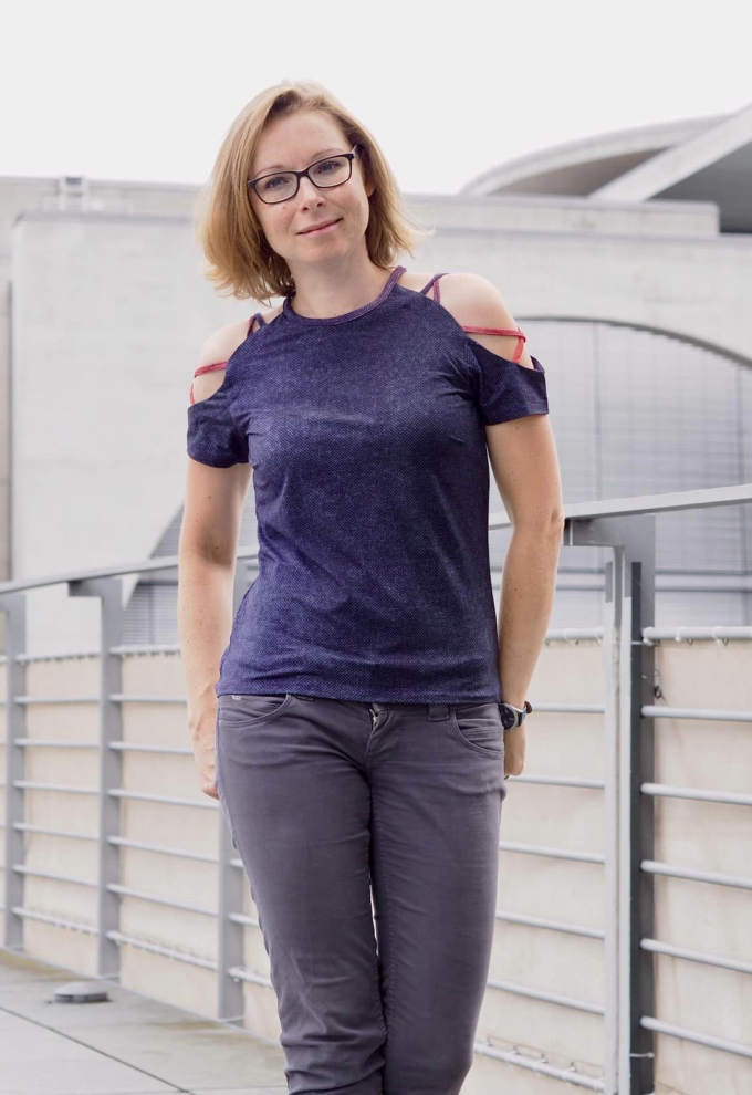 E-book Küstenschnitt Shirt Dames Lilo, Duits