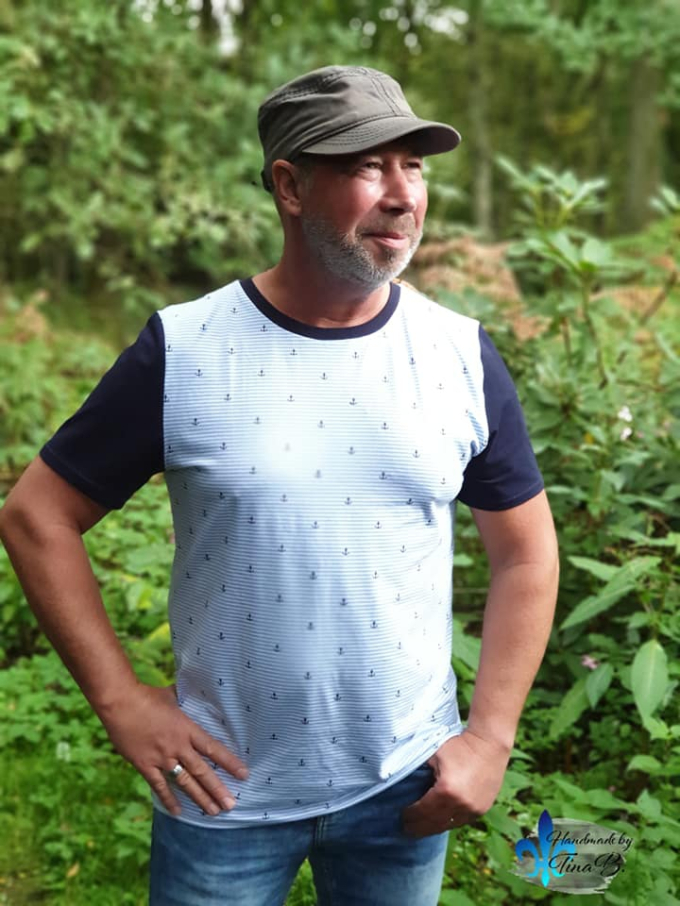 E-Book Küstenschnitt Herenshirt Fin, duits