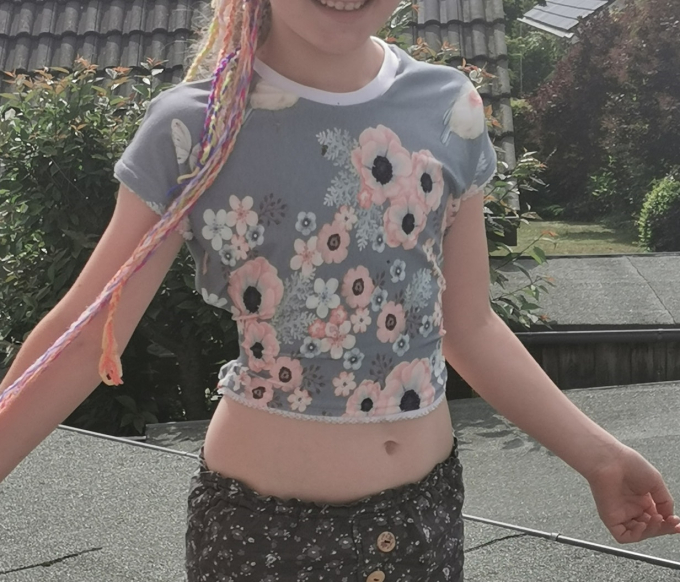 E-Book Küstenschnitt Madita Cropped Shirt Kids