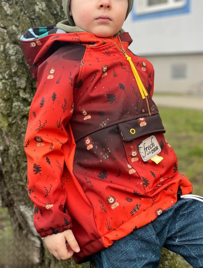 E-Book Küstenschnitt Windbreaker Vindjakke Kids Maxi