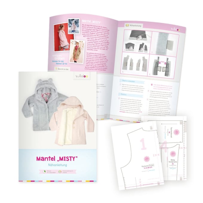 E-Book Kullaloo Kurzmantel MISTY Kids, german