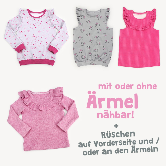 E-Book Kullaloo Rüschenshirt Merry