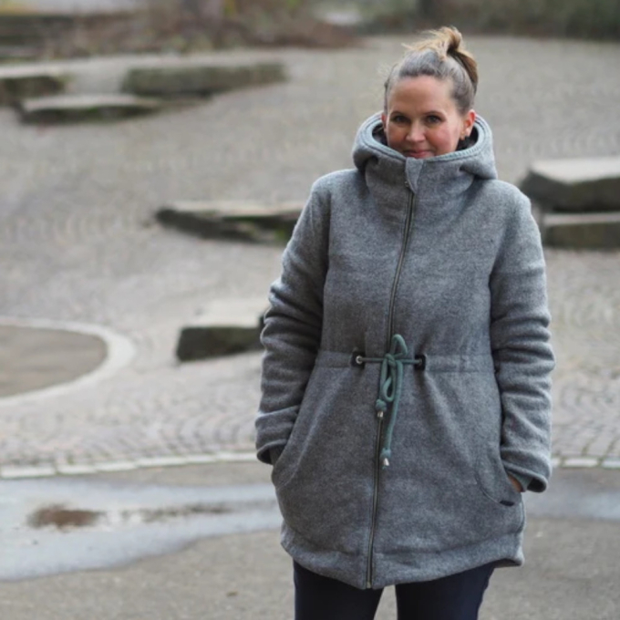 E-Book Kystbarn Damen Outdoorjacke Vinter Frostknöl
