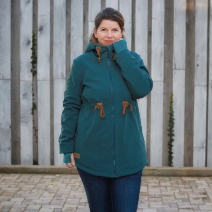 E-Book Kystbarn Damen Outdoorjacke Vinter Frostknöl