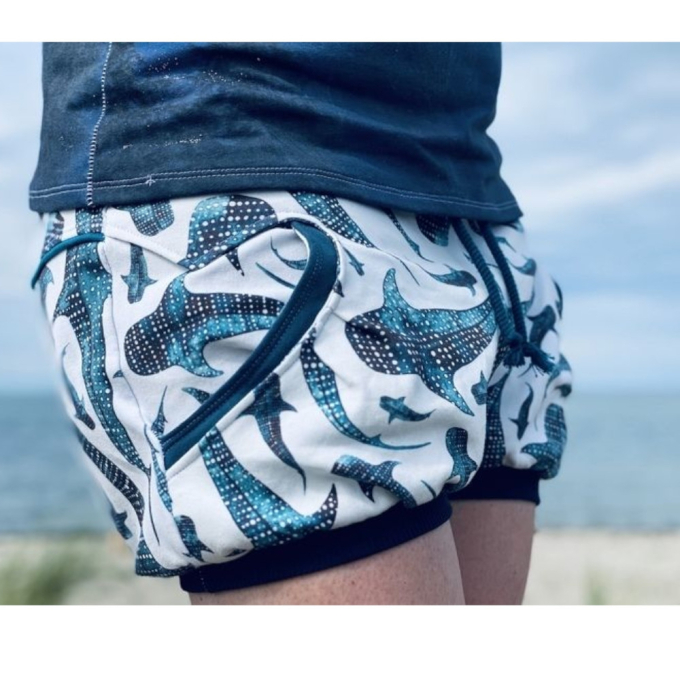 E-Book Kystbarn Damenshorts Plüschmors, duits