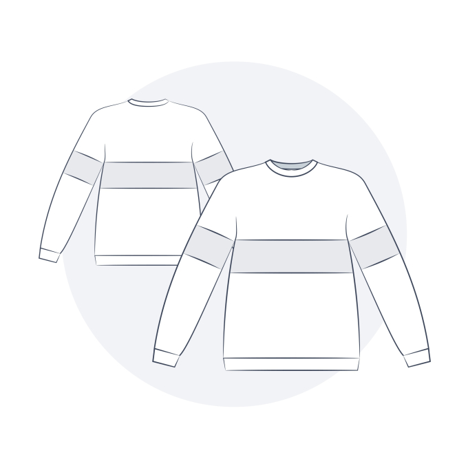 E-book Lemon & Mint Couture Colorblocking-Pullover Malmö, Duits