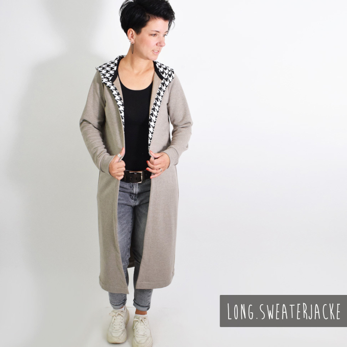 E-Book Leni Pepunkt 154 LONG.sweaterjacke, en allemand