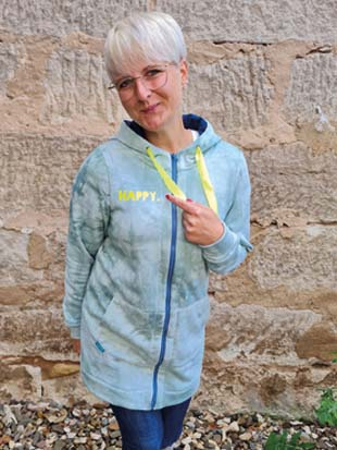 E-Book Leni Pepunkt 154 LONG.sweaterjacke, en allemand