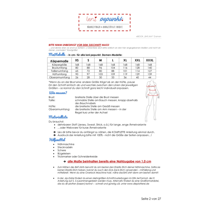 E-Book Leni Pepunkt 89 BAT.shirt, Duits