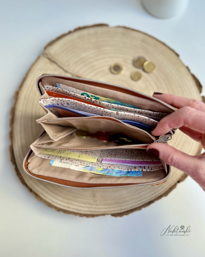 Patron porte monnaie pdf California31 LilaMint Design, en allemand