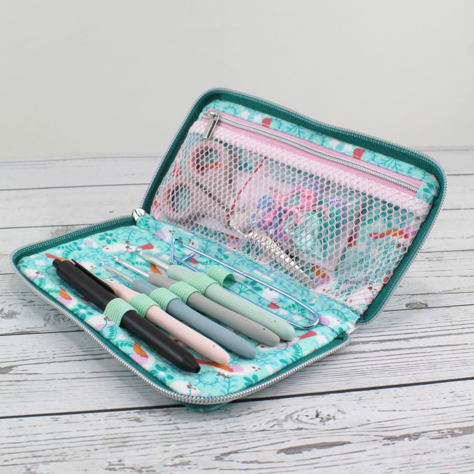 Patron porte monnaie pdf California31 LilaMint Design, en allemand