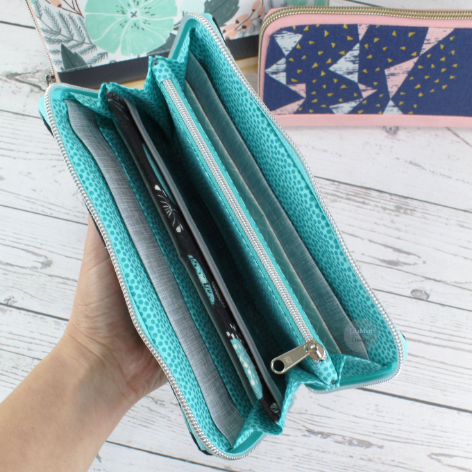 Patron porte monnaie pdf California31 LilaMint Design, en allemand