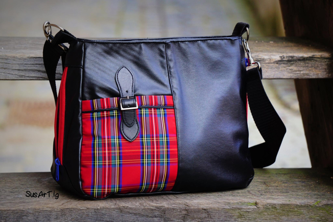 Ebook patron sac Hobo SouthCarolina8 LilaMint Design, en allemand