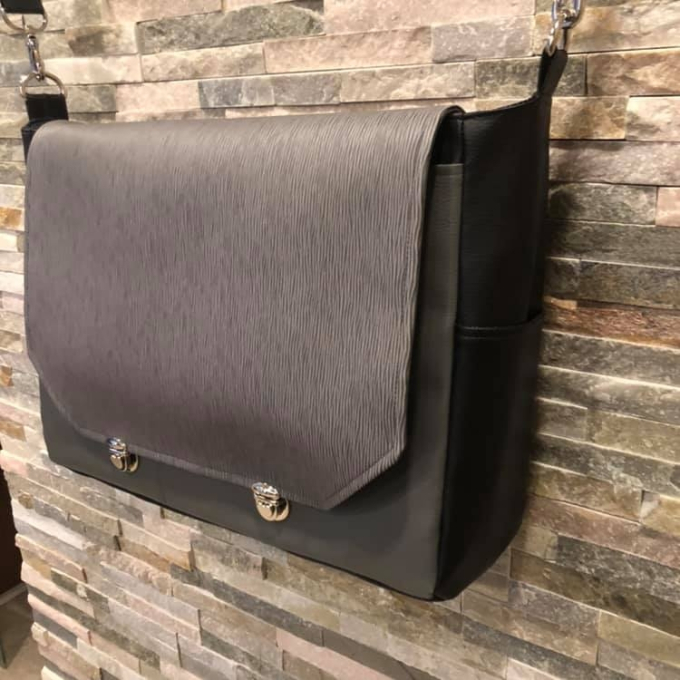 E-Book LilaMint Design MessengerBag Massachussetts6, duits