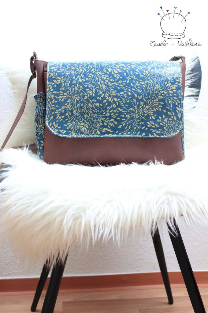 E-Book LilaMint Design MessengerBag Massachussetts6, duits