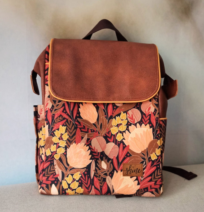 E-Book LilaMint Design Rucksack Louisiana18, german