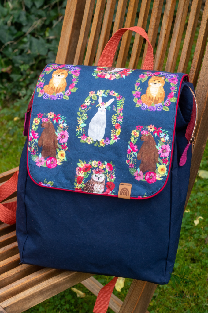 E-Book LilaMint Design Rucksack Louisiana18, german