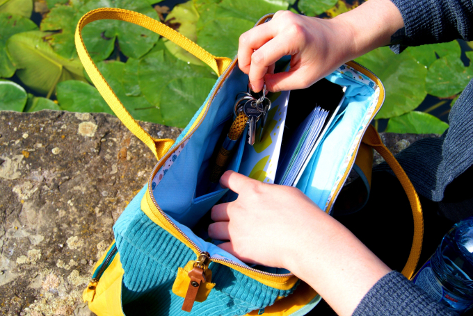 E-Book LilaMint Design Rucksack Ohio17, duits
