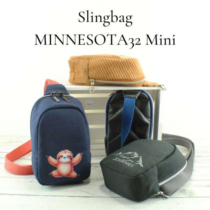 E-Book LilaMint Design Slingbag Minnesota32 Mini, german