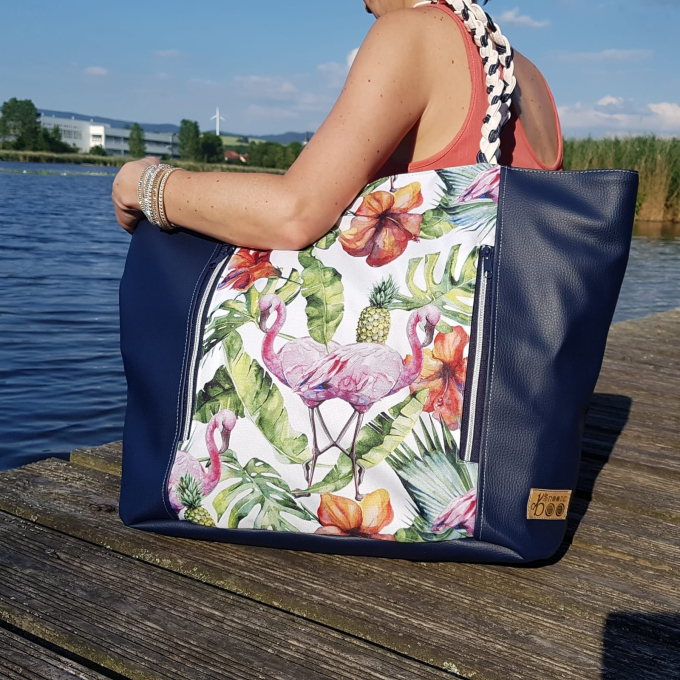 E-Book LilaMint Design Strandtasche Virginia10, german