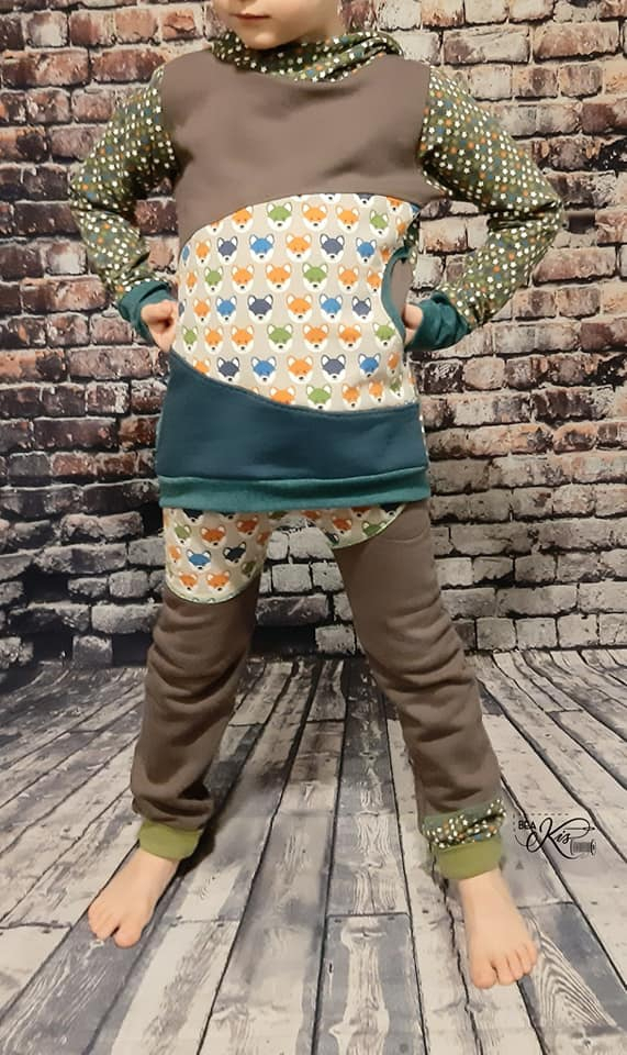 E-Book Lilelle Datoine LillyLio Hoodie Gr.122-176, Duits