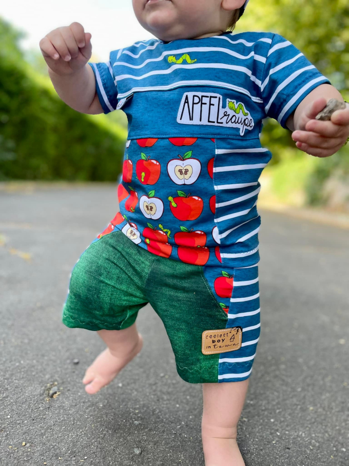 Ebook patron t-shirt / pantalon enfant Mighty Kriss Kross Lilelle Datoine, taille 68-122, en alleman