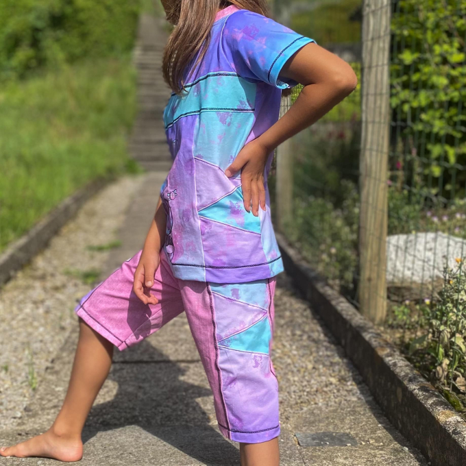 Ebook patron t-shirt / pantalon enfant Mighty Kriss Kross Lilelle Datoine, taille 68-122, en alleman