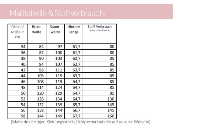 Ebook patron top basic femme Lillesol & Pelle, en allemand
