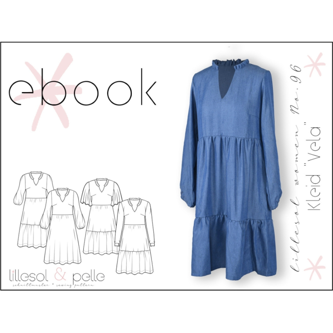 E-Book Lillesol & Pelle Damen Kleid Vela