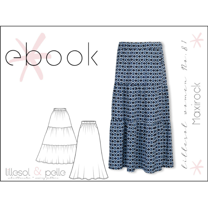 E-Book Lillesol & Pelle Damen Maxirock, german
