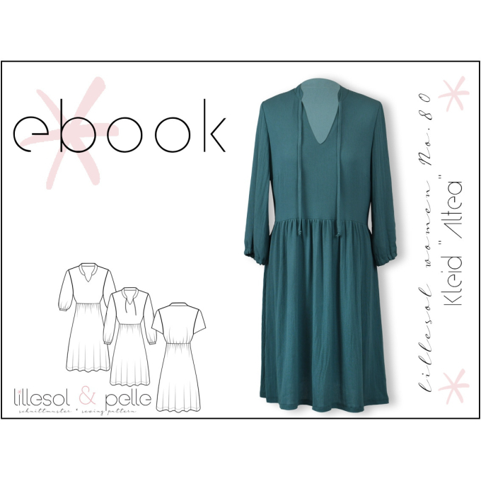 E-Book Lillesol & Pelle Damenkleid Altea, german