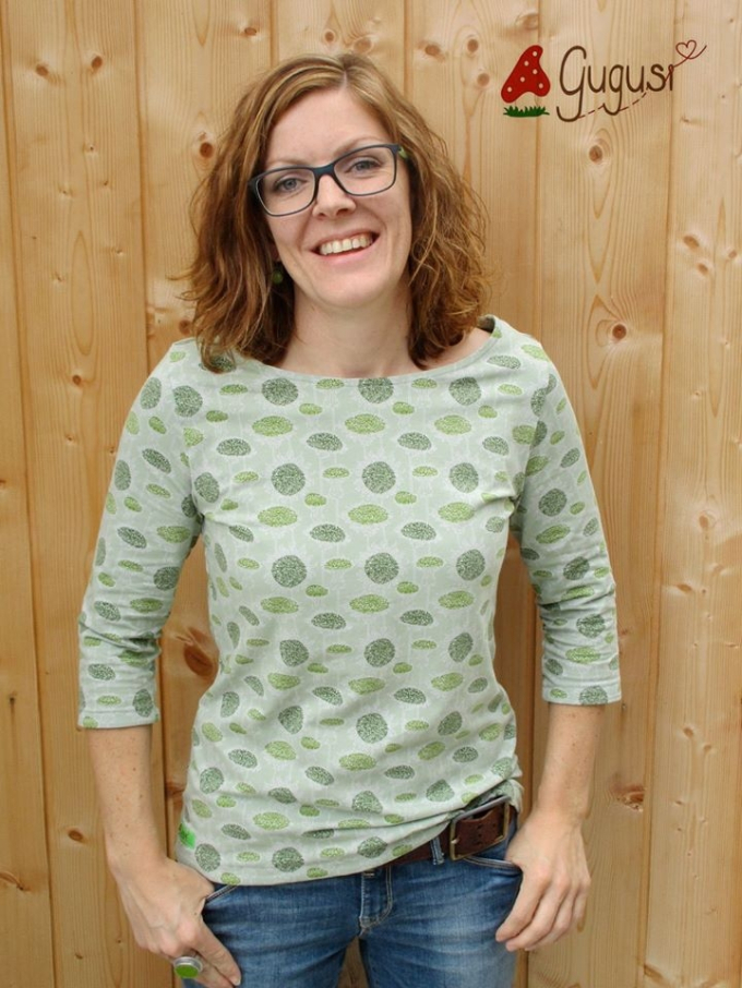 E-Book Lillesol & Pelle Jersey Dress with Boat Neck Woman, german