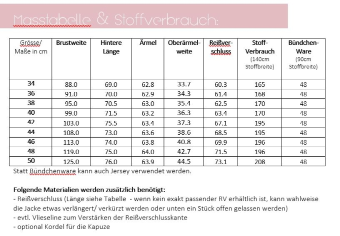E-Book Lillesol & Pelle Hood-Jacket Woman, german