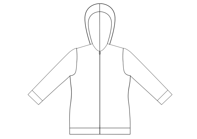 E-Book Lillesol & Pelle Hood-Jacket Woman, german